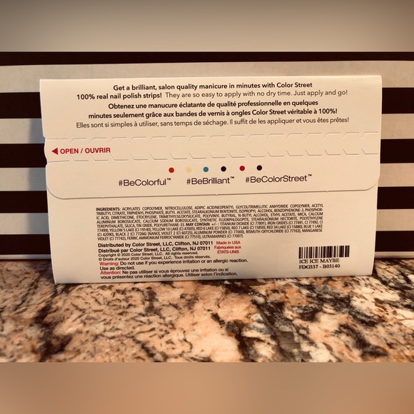 Color Street 𝐈𝐂𝐄 𝐈𝐂𝐄 𝐌𝐀𝐘𝐁𝐄 (retired) - Picture 3 of 4